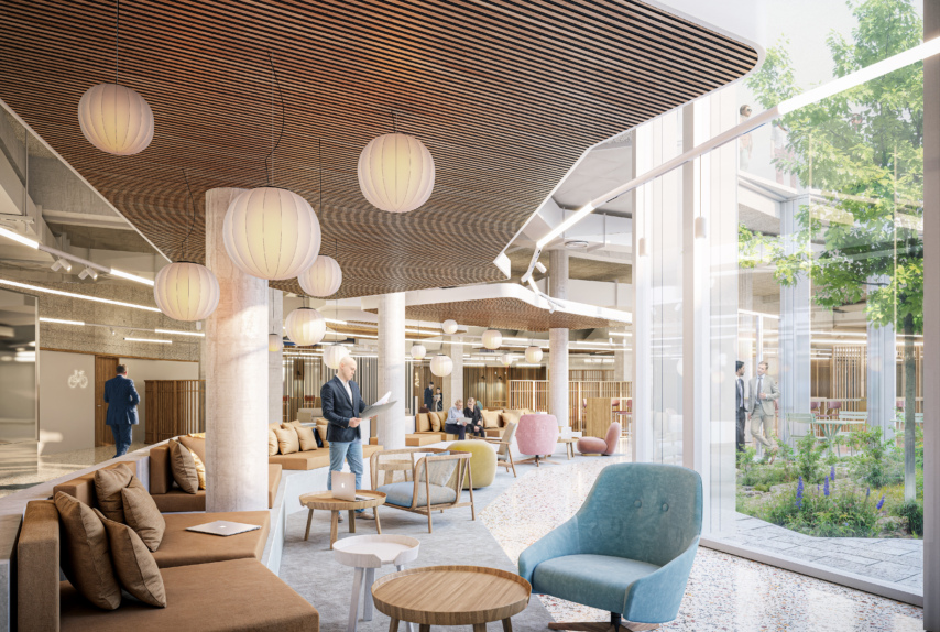 OFFICES BUILDING : LE SEQUANA ARTE CHARPENTIER ZAC PARIS RIVE GAUCHE